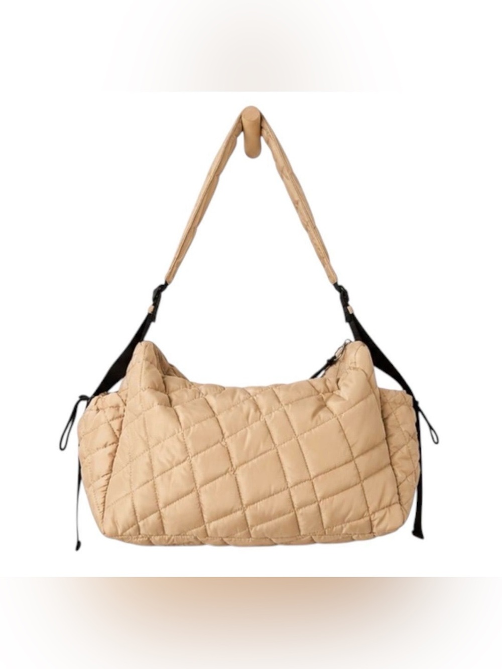 Free People Movement - Off The Path Carryall Bag - NWT - Taupe - SOLD OUT COLOR - Picture 2 of 10